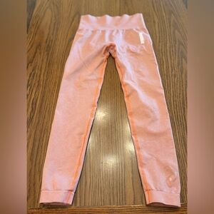 Women’s' Pink Seam-Detail Active Leggings